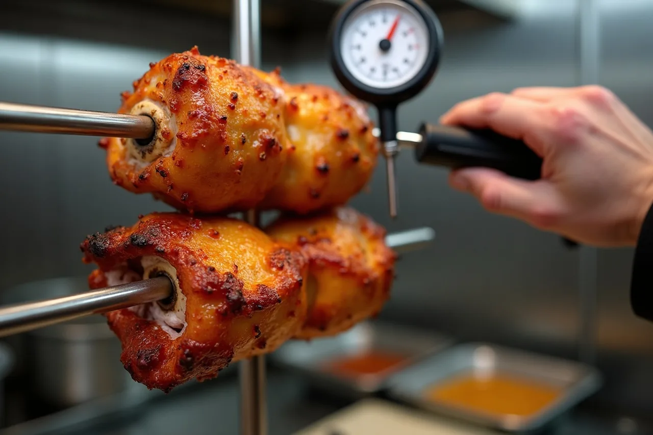 HACCP dla kebaba: rożen, temperatury i CCP