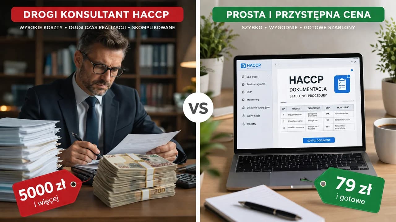 Ile kosztuje wdrożenie HACCP: porównanie opcji 2026