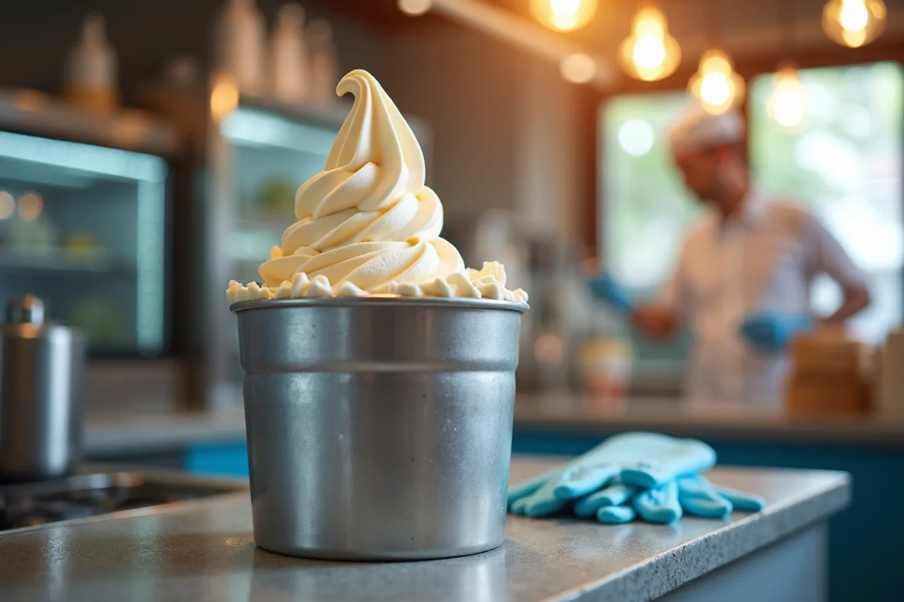 Soft-Serve Machine Cleaning and Disinfection