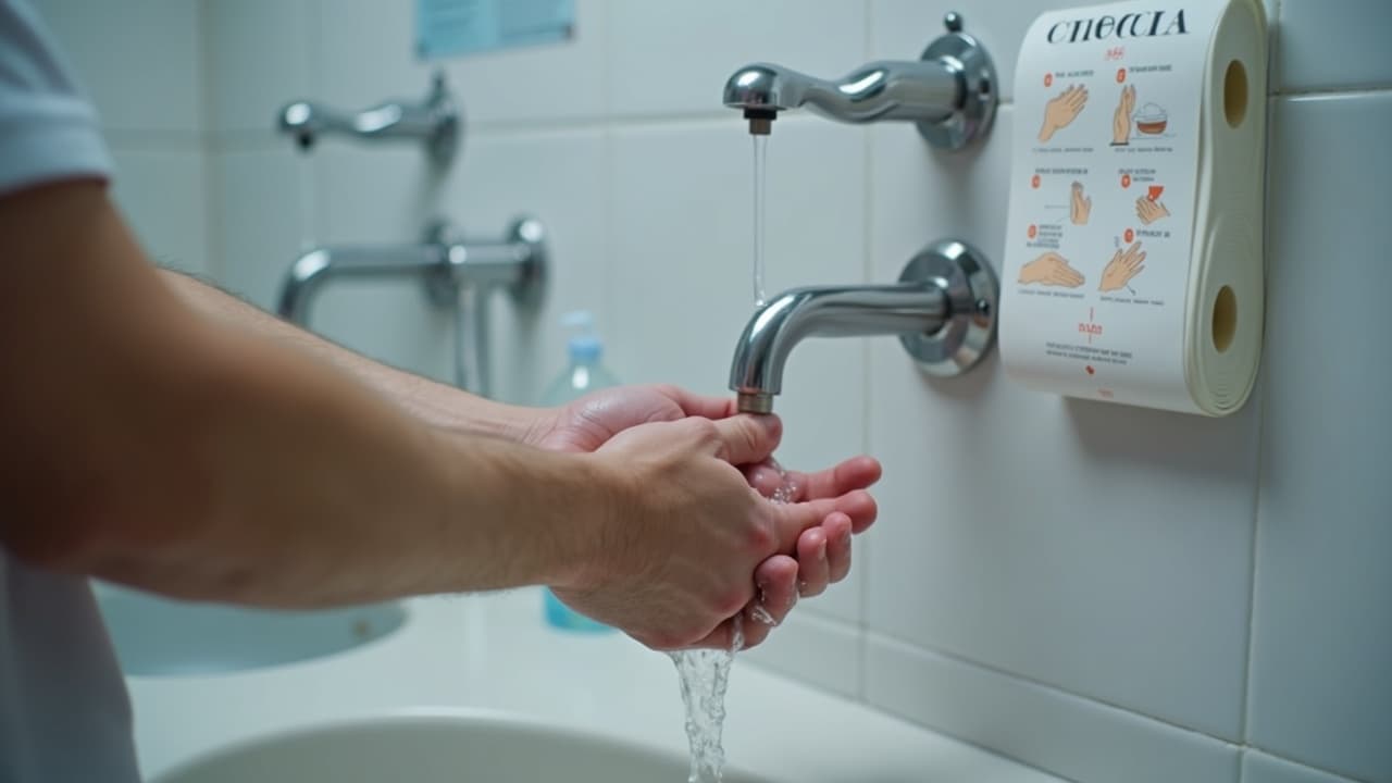 Hand Washing Procedure in Catering